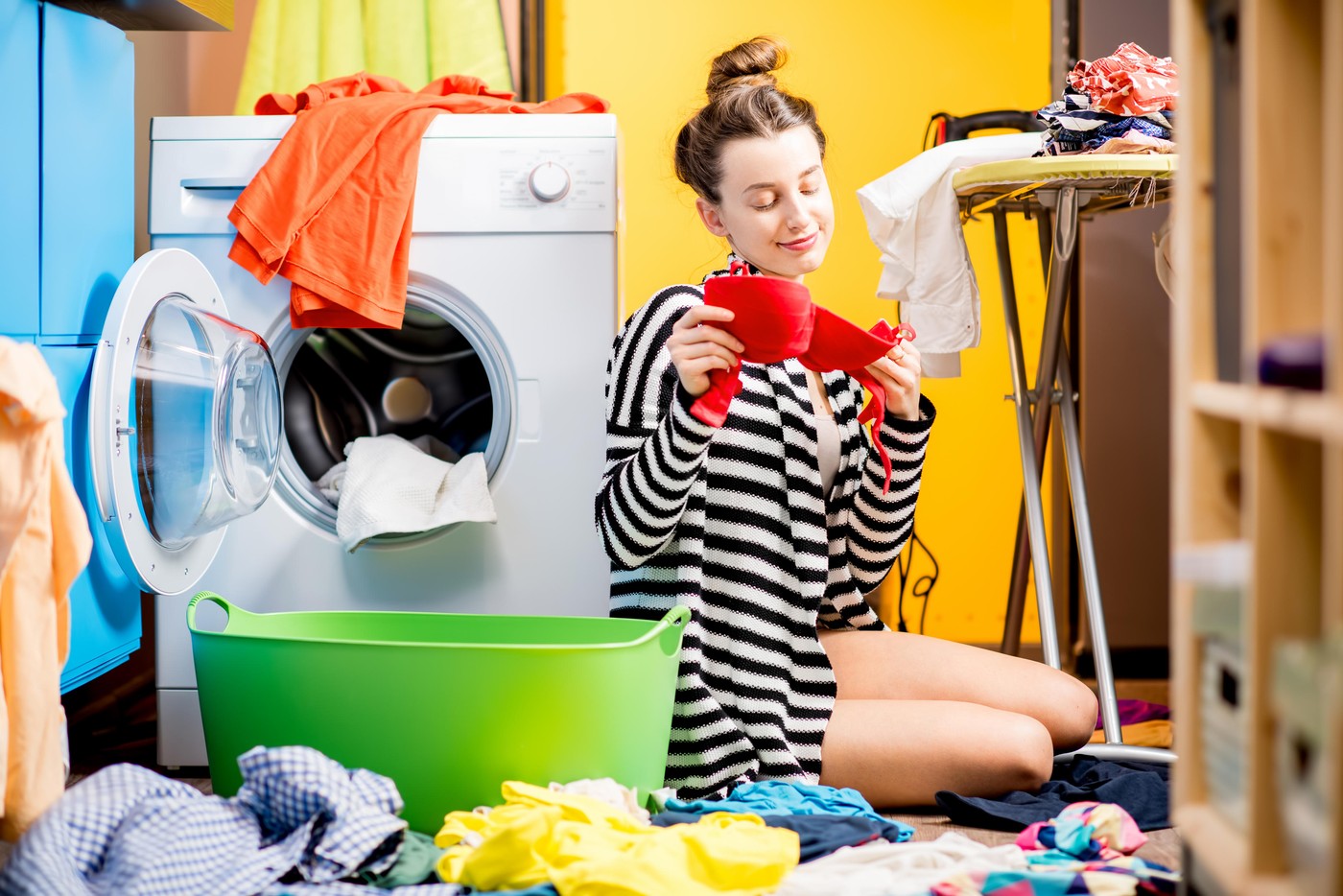  Nedrčki v pralnem stroju kot primer pravilnega pranja občutljivega perila